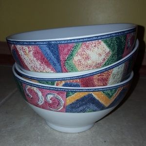 NEW Set of 3 Furio Mesa Salad Bowls